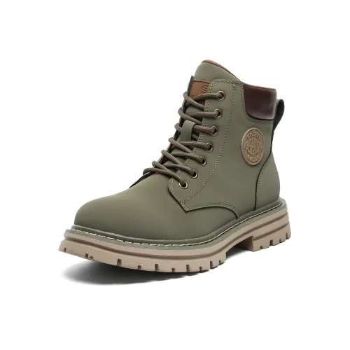 LUOMAIKE Martin Boots Green Unisex