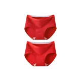 Цветочный красный узор + чистый красный тон