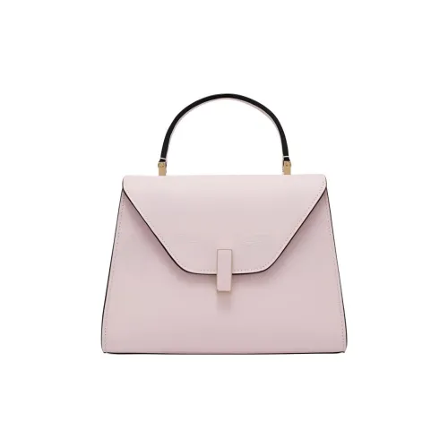 Valextra Iside Medium Calfskin Crossbody Bag Handbag Medium Women's Light Pink Валеотра Iside Средняя Сумка через плечо из телячьей кожи Сумка среднего размера Женская Светло-розовая
