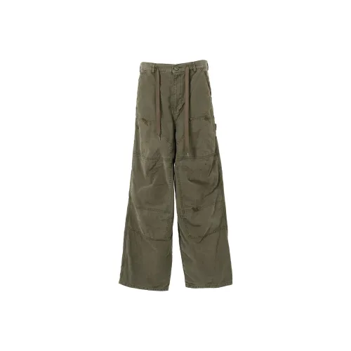 KAMIYA FW25 Спина Сатин PAINTER Брюки Карго Мужской