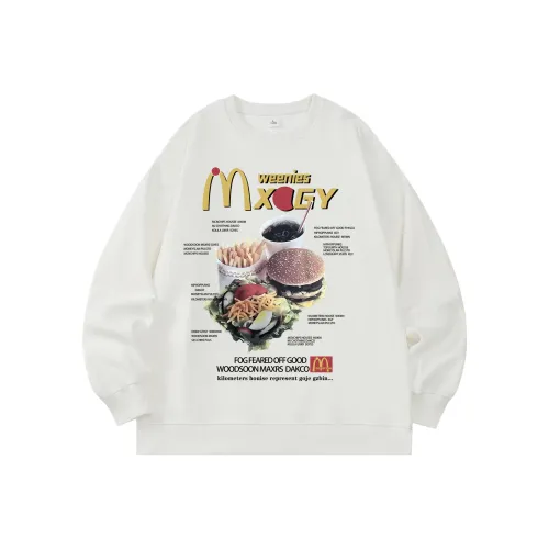 HIPHOPPUNKS Белый Мужской Свитшот