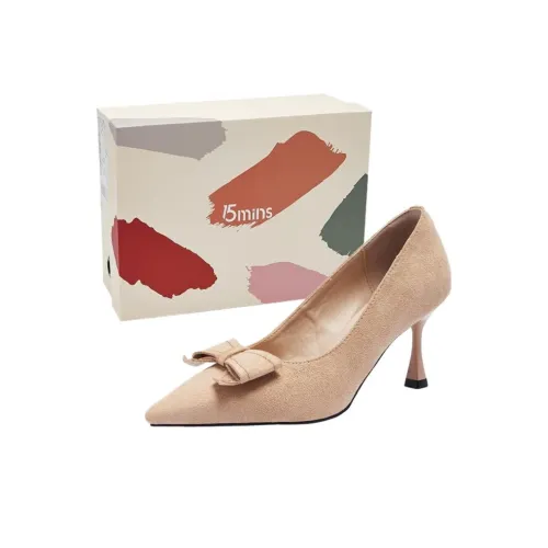 15 MINS Высокие каблуки 7,5 см Женские