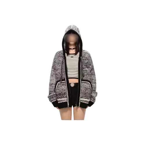 ZVJH Серый Женский Трикотаж