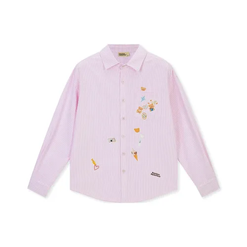 BONELESS Cut Розовые Унисекс Рубашки