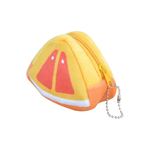 QICAIBOSHI Мультяшный Детский Креативный 3D Эффект Треугольник Фрукты Плюшевый Брелок 6 см Высота