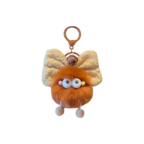 BANLI Милый Креативный Бант Маленький угольный шарик Плюшевый Подвеска 10 см Рекомендуемый рост