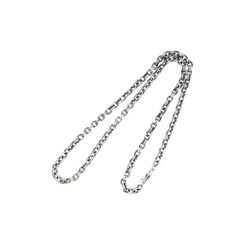 Chrome Hearts Ожерелья Унисекс Серебряный