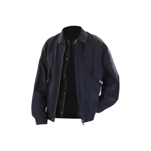 GDRG Темно-синий Mock Двухкомпонентные унисекс куртки