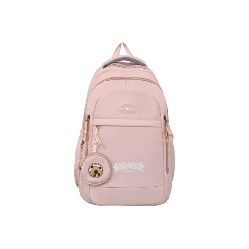 Meter Anti Hump Легкий Уменьшающий нагрузку рюкзак Большой Розовый