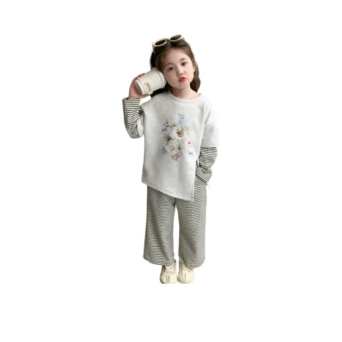 Yunpo Спортивный повседневный костюм двух частей набор для детей в возрасте 3-7 лет