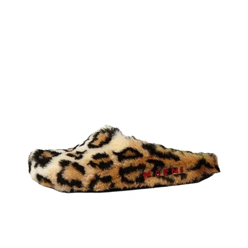 MARNI Домашние тапочки Мужские Коричневые Черные