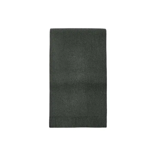 ZARA Wool Knit Шарфы Мужской Темно-серый Коричневый