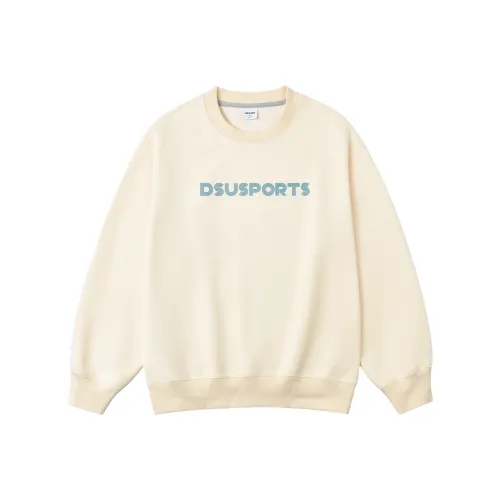 DESSUU Пуловер Свитшот Женский Бежевый Желтый