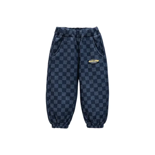 GOYN Синие Черные Клетчатые Брюки для Детского Садика