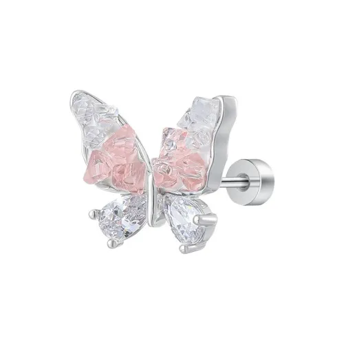 Midnight Sun Титановые Стальные Серьги-гвоздики Женские