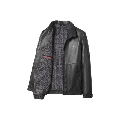 POLOMEISDO Кожа Куртка Мужская