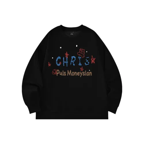 HIPHOPPUNKS Черный Мужской Свитшот