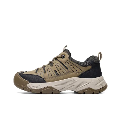 Jeep Износостойкий Дышащий Низкий Топ Походная обувь Мужская