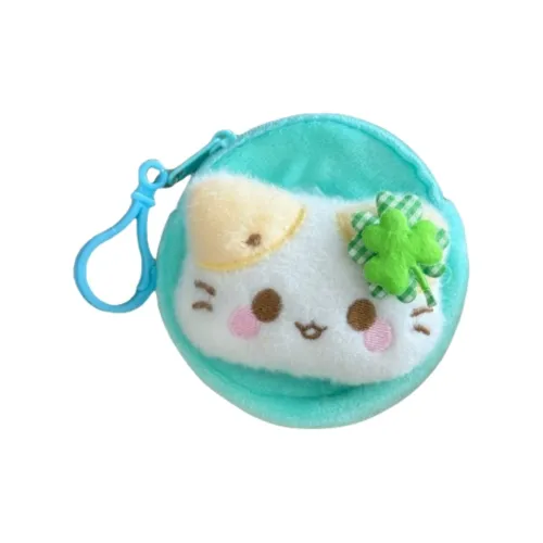 AIQINGCAOZHILIANWANJU Cute Cartoon Котенок Картхолдер Украшение Плюшевый Подвеска 9 см Рекомендуемая высота