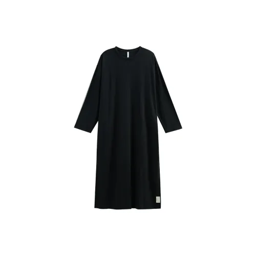 Same Language Ночная сорочка Женская Угольно-черная