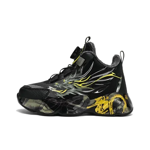 Трансформеры устойчивые к истиранию дышащие противоскользящие анти-KICK MID детский баскетбольный топ подростковые кроссовки