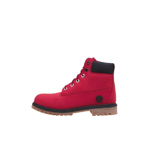 NBA x Timberland 6 Inch Детские ботинки красный унисекс