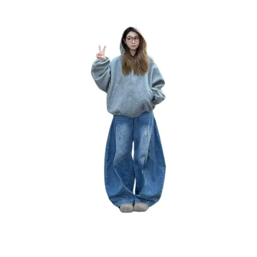 BRG Темно-синий Унисекс Джинсы