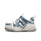 Синий / Белый