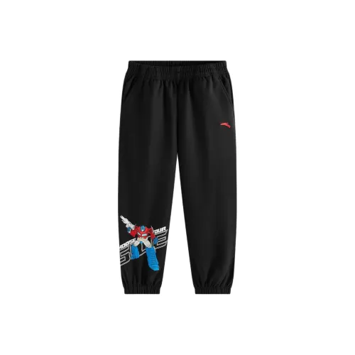 Детские Aged 3 7 Лет Antakids x BIANXINGJINGANG LIANMINGKUAN Вязаные Тренировочные Штаны