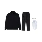 Стандартный черный топ и штаны с бесплатными носками Li-Ning