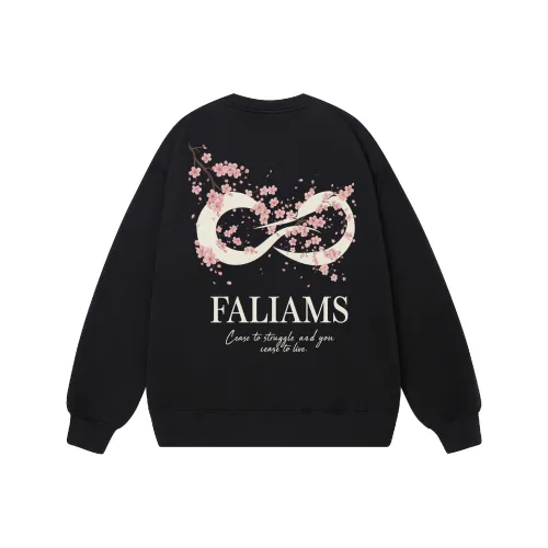 FALIAMS Круглый вырез Свитшот Унисекс