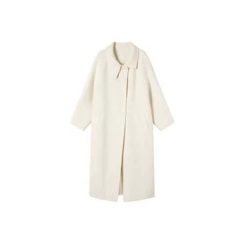 XIANGYING Белое Женское Пальто