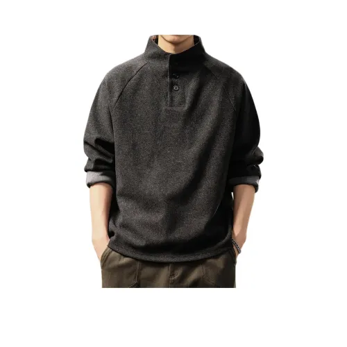 GUISE Темно-серый унисекс свитшоты