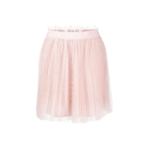 RED VALENTINO Pink Women's Casual Short Skirts RED VALENTINO Розовый Женские Повседневные Короткие Юбки