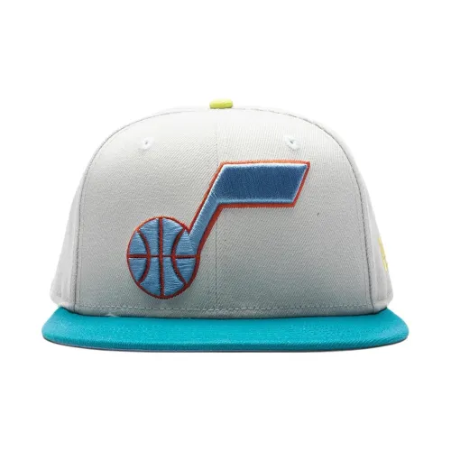 New Era 59FIFTY Series Полиэстер Кепки Женские Белый Синий