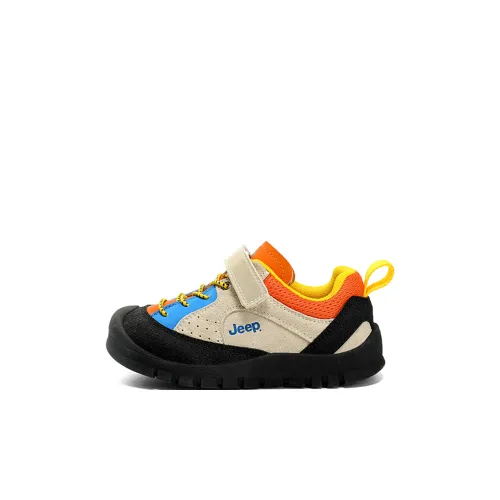 Jeep Low Топ Беговые кроссовки Sea Machine Броня Синий Ярко-оранжевый Детский