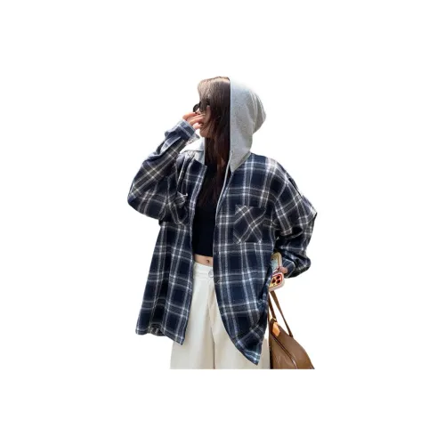 Amyway Темно-синие женские рубашки