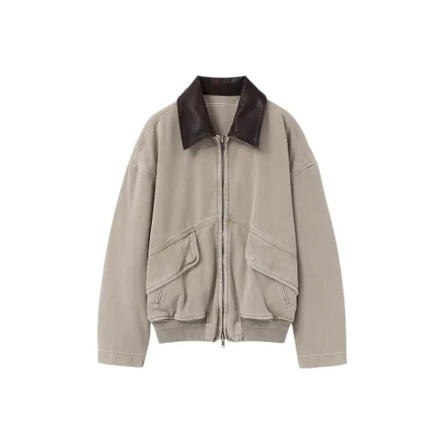 WOOYOUNGMI Кожа Ожерелье-чокер Oxford Куртка Куртки Пальто Мужской