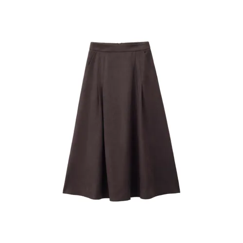 Giordano KNIT Длинная Юбка Женская