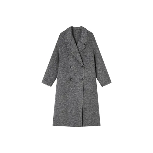 XIANGYING Светло-серый Женский Пальто