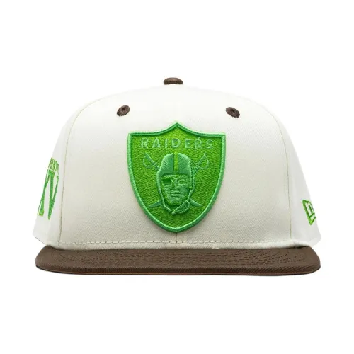 New Era 59FIFTY Series Полиэстер Кепки Женские Белый Зеленый Коричневый