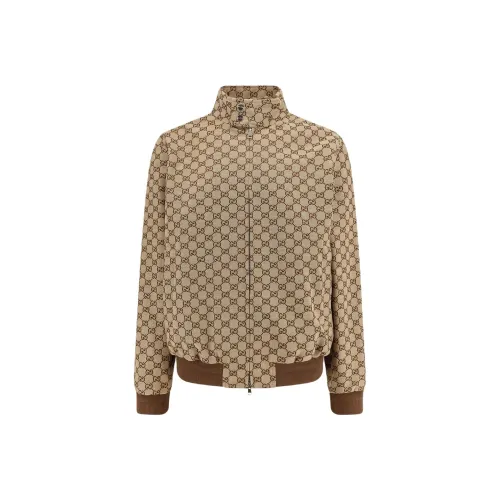 GUCCI Верблюжий Коричневый Мужские Куртки