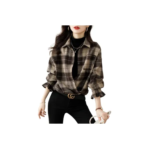 LADYXIEXIE Изображение Цвет Женская Рубашка