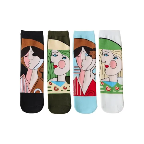 AIMENGYISI Унисекс MID Носки до икры