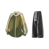 Комплект одежды (Moss Green + Dark Gray)