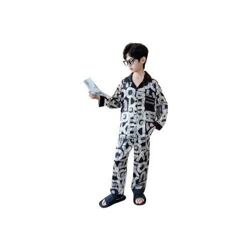 Lanza Домашний Комплект Весенний Осенний Черный Подростки