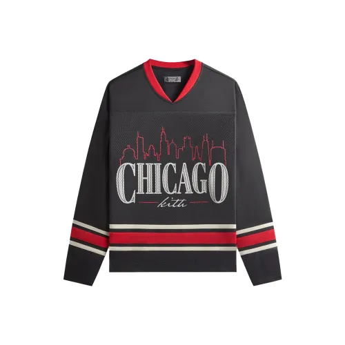 KITH Monday Program Collection Чикаго Malik Футбол Джерси Мужской