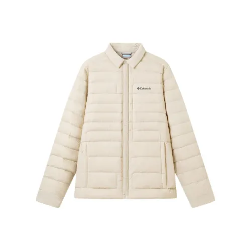 Columbia Белый 278 Мужской Пуховик