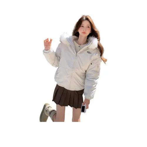 PAZZO Экрю Женские пуховики