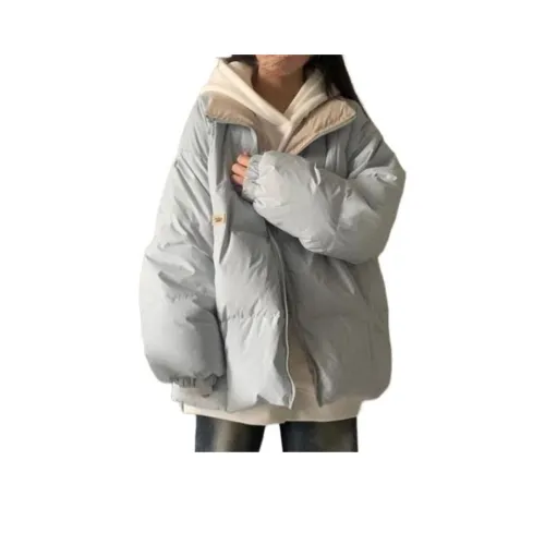 ЮЙЧЖАОЛИНЬ Светло-синий Женский Короткий Пальто